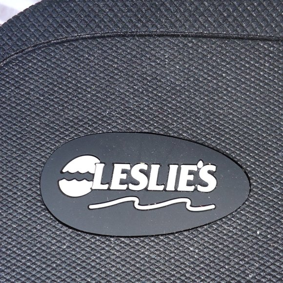 SIZE 9/10. Okabashi Leslie\'s pool supplies, men’s large flip flops mariner black main image 8